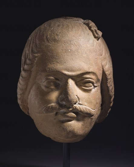 Head of a Nobleman, early 6th century. Creator: Unknown.