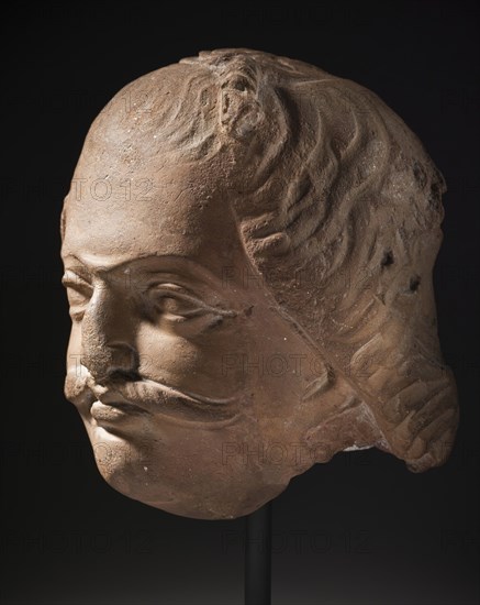 Head of a Nobleman, early 6th century. Creator: Unknown.