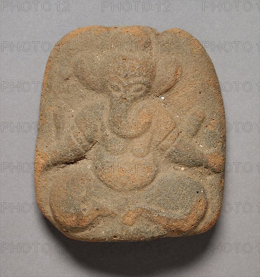 Votive Tablet with Ganesha, Lord of Obstacles, c.18th century. Creator: Unknown.