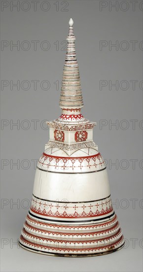 Votive Stupa, 17th-18th century. Creator: Unknown.