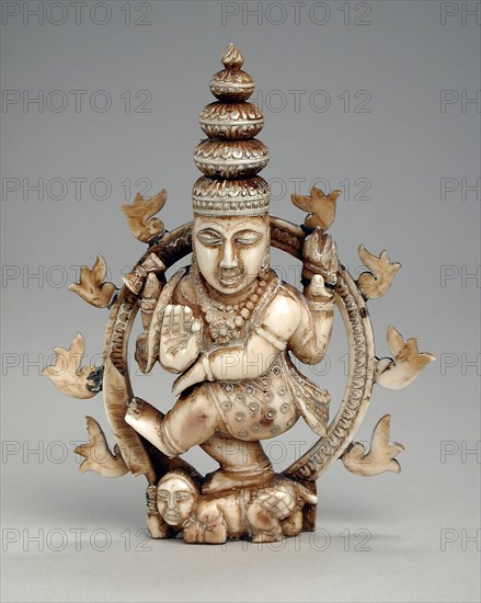 Shiva as the Lord of Dance, 17th-18th century. Creator: Unknown.