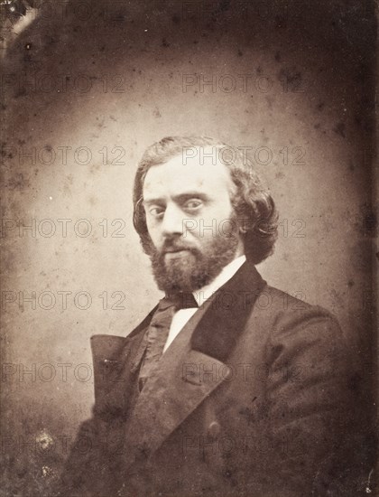 Portrait, Printed 1850 circa. Creator: Alphonse Le Blondel.