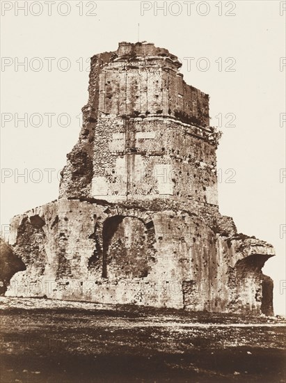 La Tour Magne, Nimes, Printed c.1850s. Creator: Edouard Baldus.