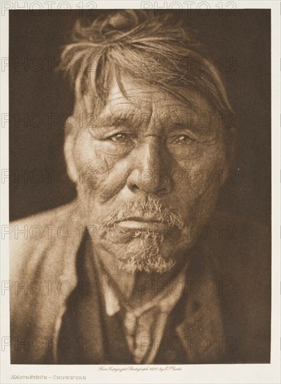 Nasurethur-Chipewyan, 1926. Creator: Edward Sheriff Curtis.