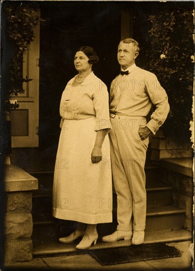 Mom and Dad on their Anniversary, c1880s, (1920s). Creator: Edward Sheriff Curtis.