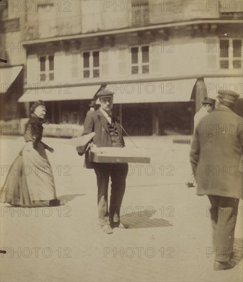 Street Vendor, France, c1910s. Creator: Eugene Atget.