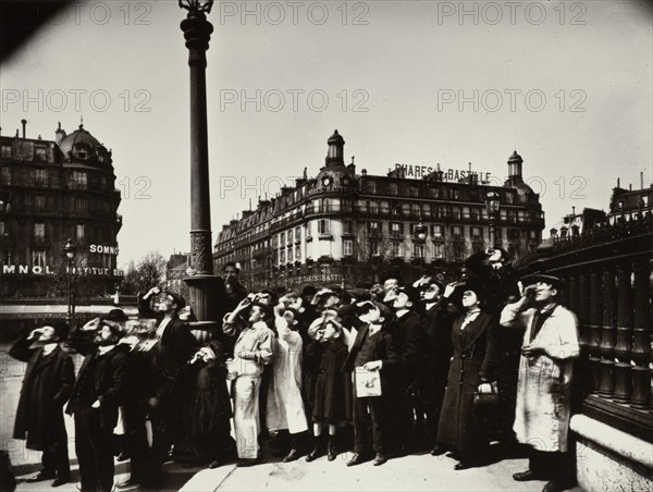 Eclipse, 1911, Printed 1956. Creator: Eugene Atget.