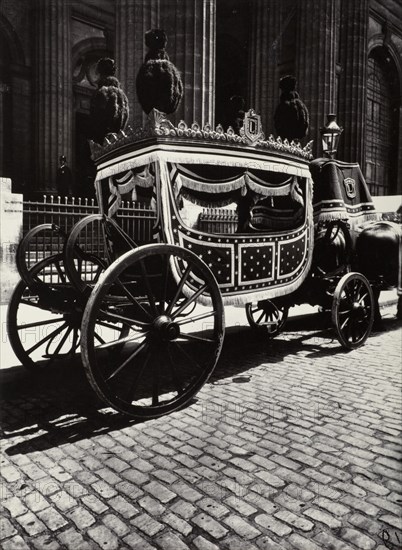 Pompe Funebre (1st Class), 1910, Printed 1956. Creator: Eugene Atget.