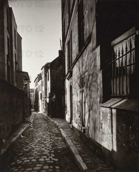 Rue St. Rustique, March 1922, Printed 1956. Creator: Eugene Atget.