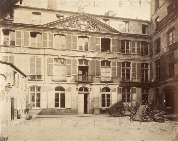 Rue De Montmorency (4052), France, c1900s. Creator: Eugene Atget.