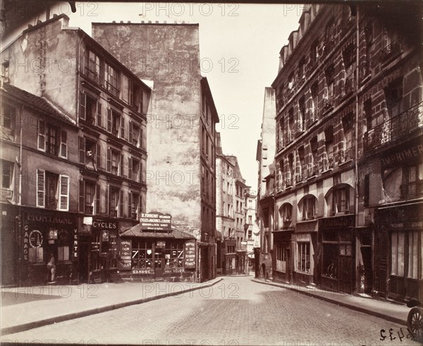 Rue De La Montagne (6432), France, c1923. Creator: Eugene Atget.