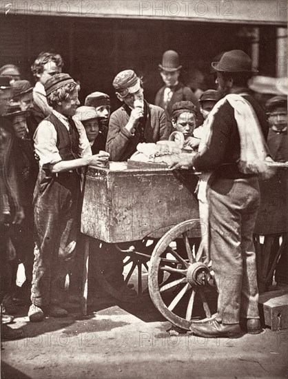 Half-Penny Ices, Printed 1877-1878. Creator: John Thomson.