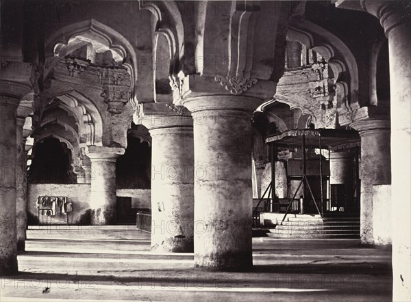 Trimul Naik’s Palace. Session Court From North Side, 1858. Creator: Captain Linnaeus Tripe.