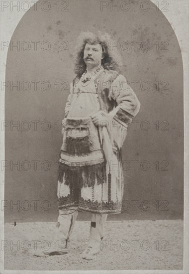 Self-Portrait in Indian Costume, c.1863. Creator: Nadar.