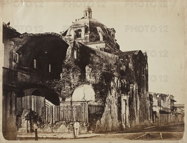 Eglise Merced, c.1866. Creator: Paul Emile Miot.