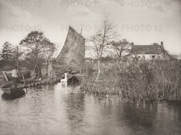 A Broadman's Cottage, 1886. Creator: Peter Henry Emerson.