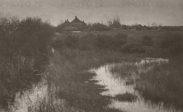 The Fringe of the Marsh, 1886. Creator: Peter Henry Emerson.