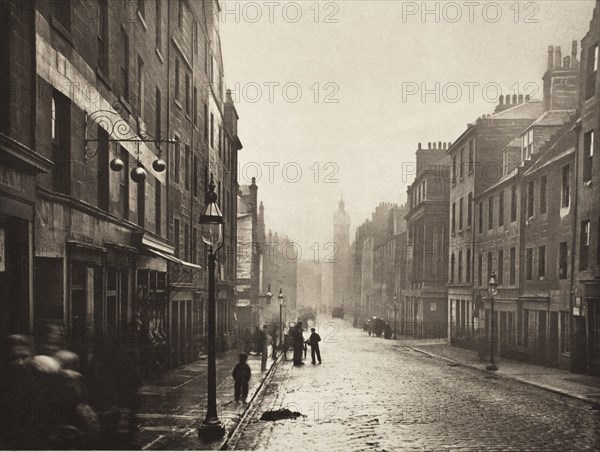 High Street From College Open (#4), Printed 1900. Creator: Thomas Annan.