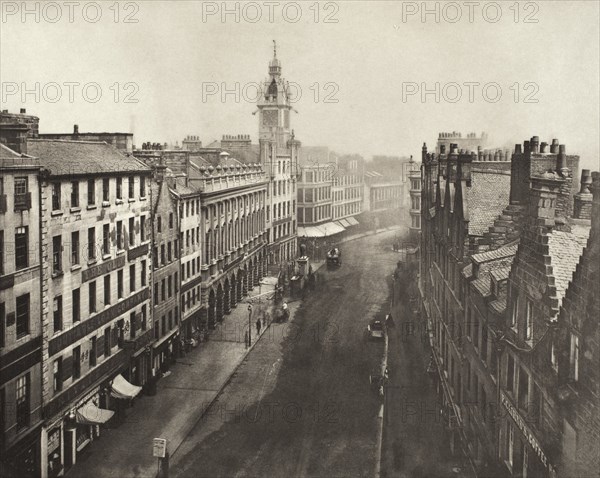 Trongate From Tron Steeple (#17), Printed 1900. Creator: Thomas Annan.