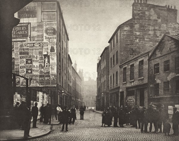 The Back Wynd (#48), Printed 1900. Creator: Thomas Annan.