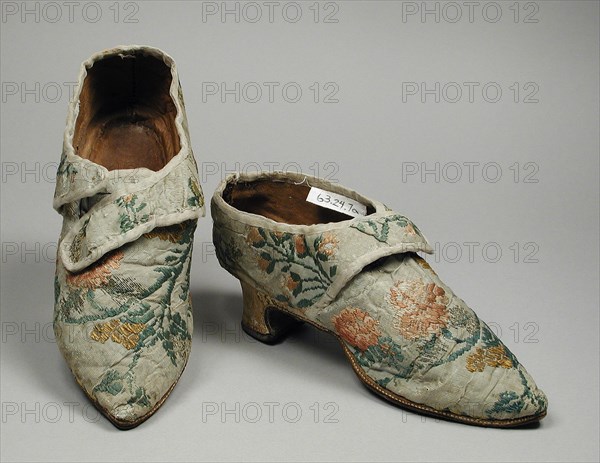 Pair of Woman’s Shoes, 1770s. Creator: Unknown.