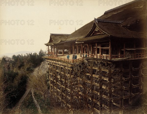 Kiyomizu-dera, 1865. Creator: Unknown.