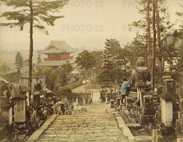 Japanese graves, 1865. Creator: Unknown.