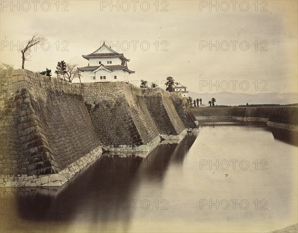 Osaka Castle, 1865. Creator: Unknown.