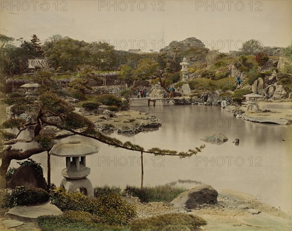 Prince Hotta Garden, 1865. Creator: Unknown.