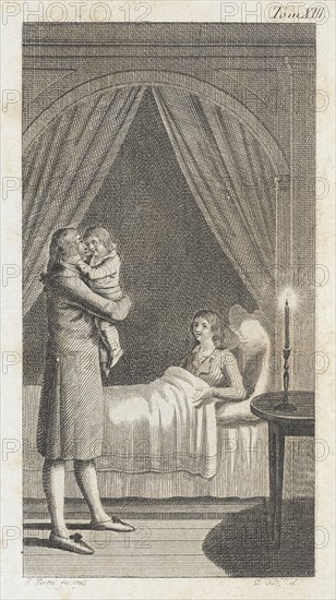 Illustration for the 'Works of J.P.C. Florian', 1796. Creator: Daniel Nikolaus Chodowiecki.