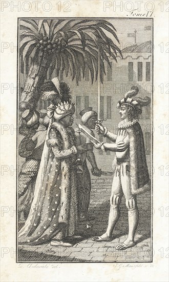 Illustration for the 'Works of J.P.C. Florian', 1796. Creator: Daniel Nikolaus Chodowiecki.