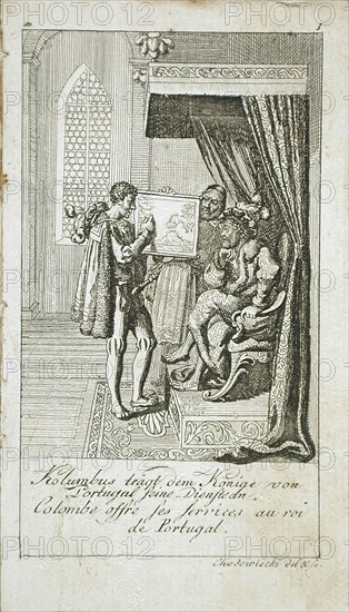 Illustration for 'Ancient, Medieval and Modern History', 1790. Creator: Daniel Nikolaus Chodowiecki.