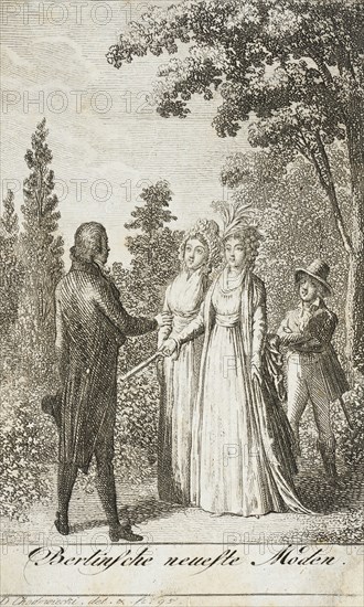 Illustration for 'Part of the Story of a Marriage', published 1796. Creator: Daniel Nikolaus Chodowiecki.