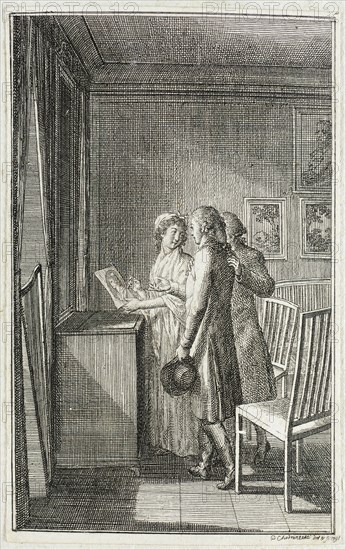 Illustration for 'Becker's Almanac for 1799', c1799. Creator: Daniel Nikolaus Chodowiecki.