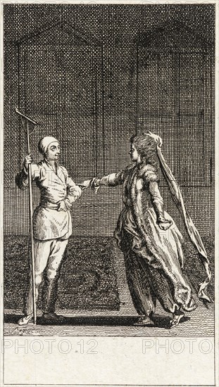Adelheim von Veltheim, 1783. Creator: Daniel Nikolaus Chodowiecki.