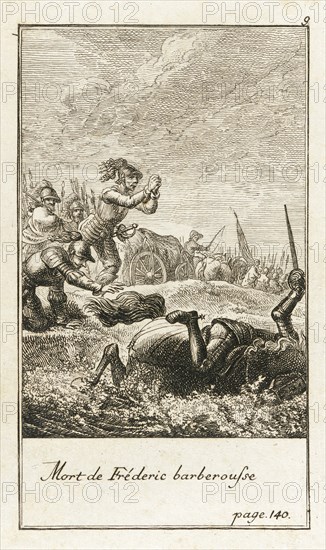 Illustration for Johann Christoph Mayer's 'History of the Crusades', 1781. Creator: Daniel Nikolaus Chodowiecki.