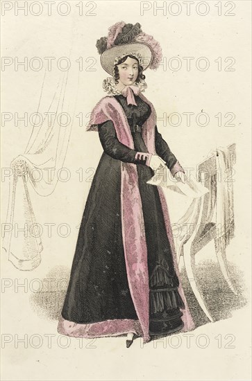 Fashion Plate (Carriage Dress), 1821. Creator: John Bell.