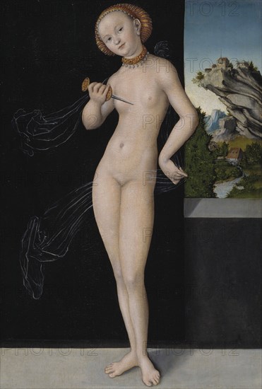 Lucretia, 1528. Creator: Lucas Cranach the Elder.