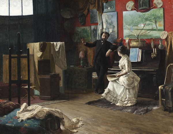 Intermezzo, 1883. Creator: Robert Thegerstrom.