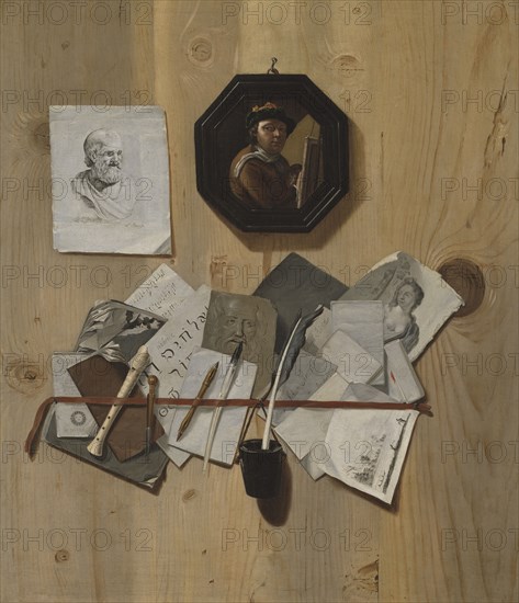 Trompe l'oeil, late 17th-early 18th century. Creator: Johan Klopper.