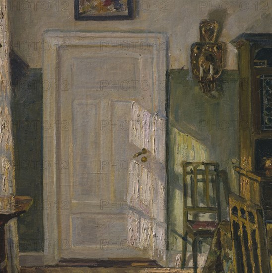 The Dining Room, 1919. Creator: Justus Lundegard.