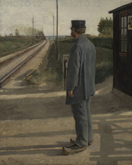 The Lineman, 1884. Creator: Laurits Andersen Ring.