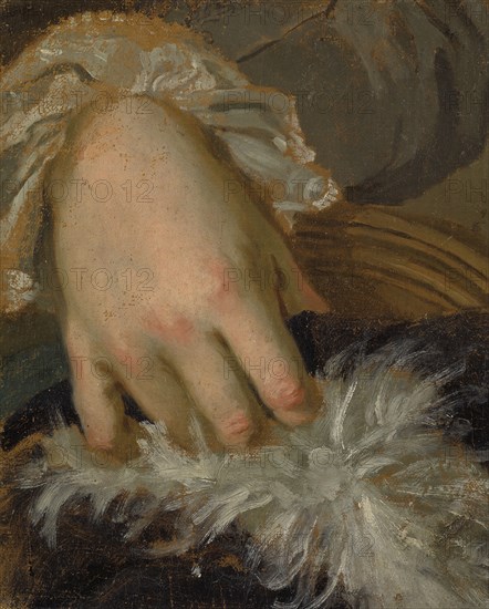 Study of a Hand, late 18th-early 19th century. Creator: Lorens Pasch the Younger.