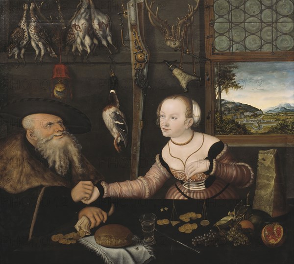 The Ill-matched Couple, 1532. Creator: Lucas Cranach the Elder.