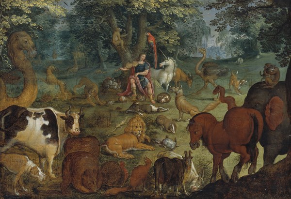 Orpheus Charming the Beasts. Creator: Unknown.