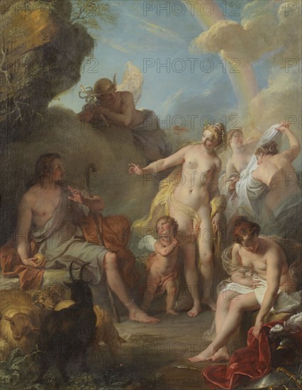 The Judgement of Paris, 1728. Creator: Noël-Nicolas Coypel.