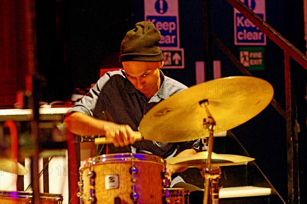 Saleel Raman, Robert Mitchell True Think, Battle Jazz Festival, Battle, East Sussex, July 2023. Creator: Brian O'Connor.