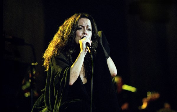 Bebel Gilberto, Brighton Dome, Brighton, East Sussex, 19 Oct 2004. Creator: Brian O'Connor.