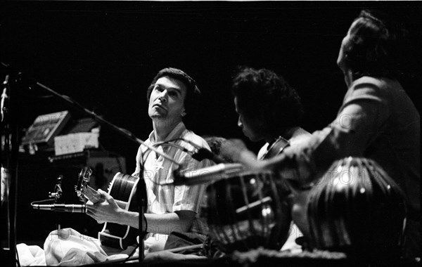 John McLaughlin, London, 1975. Creator: Brian O'Connor.