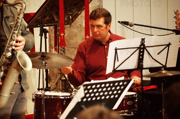 Dave Ingamells, Brandon Allen Turrentine Project, St Andrews Church, Hove, East Sussex, May 2023. Creator: Brian O'Connor.